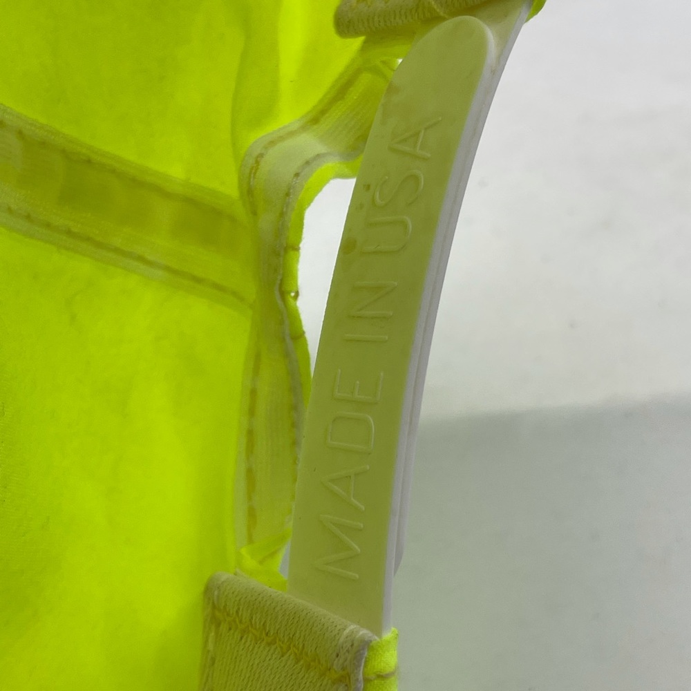 Vintage Chevy Thunder Neon Yellow SnapBack Hat Cap - Picture 6 of 7
